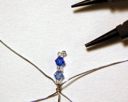 snowflake earrings