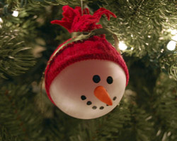 snowman ornament