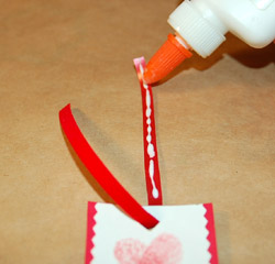 thumbprint heart bookmark