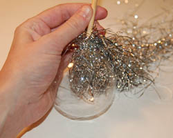 tinsel ornament