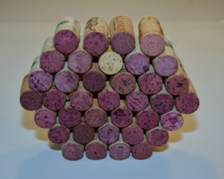 layered corks