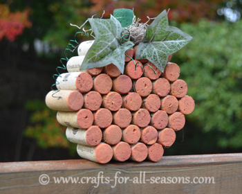 Wine Cork Pumpkin