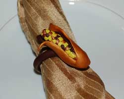 polymer clay corn