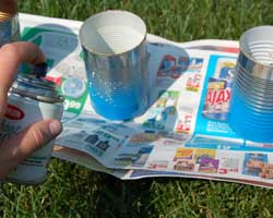 tin can luminaries