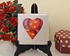 alcohol ink heart craft