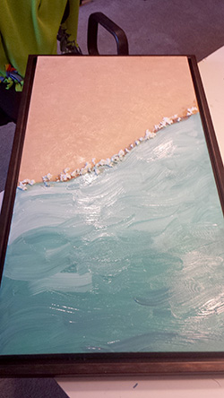 beach canvas art