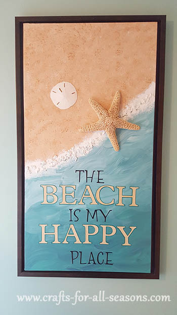 beach canvas art