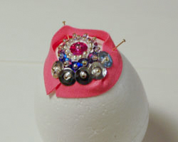 beaded egg craft