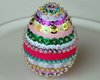 beaded easter egg craft