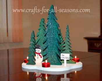 Christmas wood craft