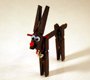 clothespin reindeer