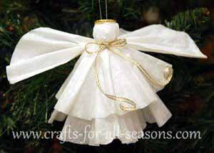 coffee filter angel craft