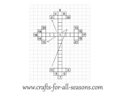 cross craft pattern