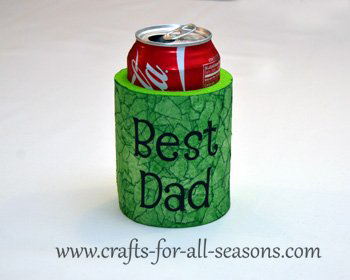 diy can koozie