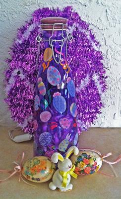 Decorative Easter Bottle 