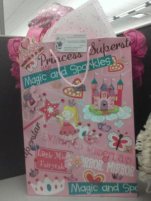 Princess decorated bag