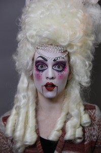 doll halloween makeup