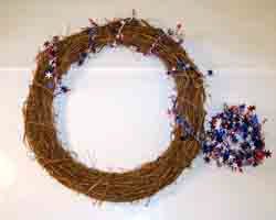 fourth of july wreath