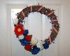 Fourth of July wreath