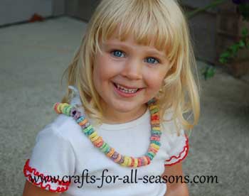 fruit ring necklace