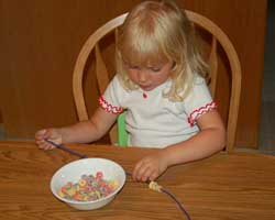 fruit ring necklace