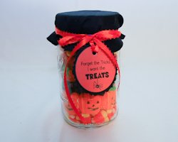 halloween candy jar