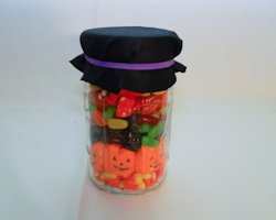 halloween candy jar