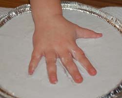 handprint casting