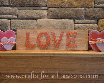 love string art