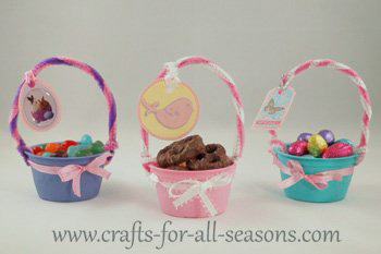 mini Easter baskets