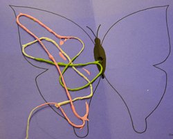 painted string art