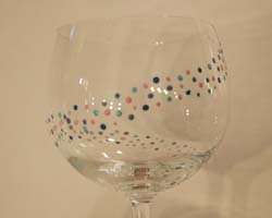 painted wine glasses