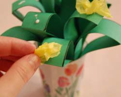 paper flower bouquet