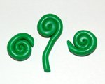 polymer clay barrette