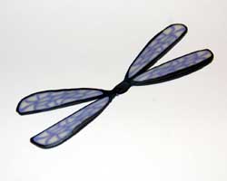 polymer clay dragonfly