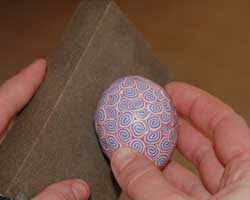 polymer clay egg