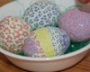 polymer clay easter eggs