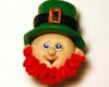 polymer clay leprechaun