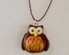 polymer clay owl