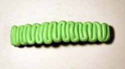 polymer clay shamrock barrette