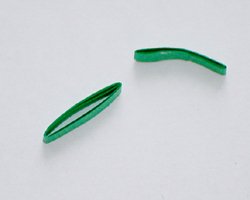 quilled shamrocks