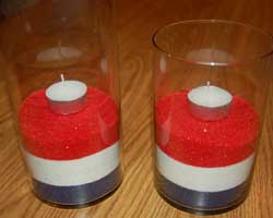patriotic candles