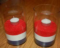 patriotic candles patriotic candles