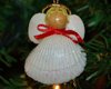 seashell angel ornament