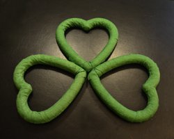 shamrock wreath