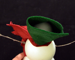 snowman snow gauge