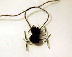 spider web earrings