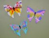 painted string art butterflies