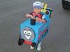 Thomas the Train and his conductor Donovan