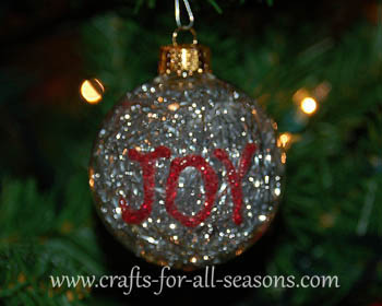 tinsel ornament